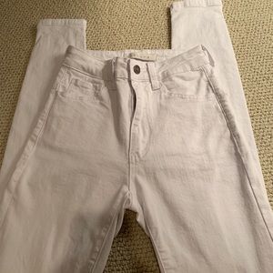 Nature White Skinny Jeans